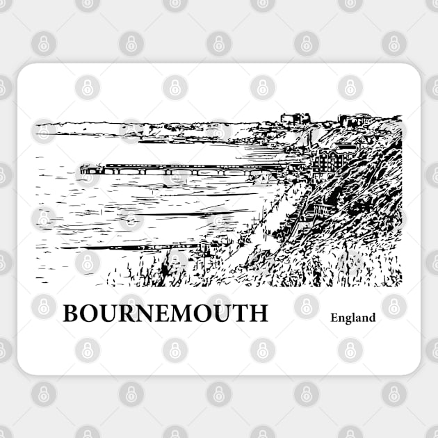 Bournemouth England Sticker by Lakeric